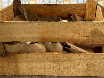 Si encontrás un cajón de verdulería, mirá el hermoso puff que podés crear y sin invertir de más