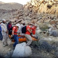 Rescatan a un migrante que fue abandonado por su "guía" en La Rumorosa, BC