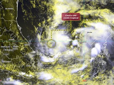 Ya se formó el potencial ciclón tropical Uno: alerta por lluvias intensas, viento y trombas marinas