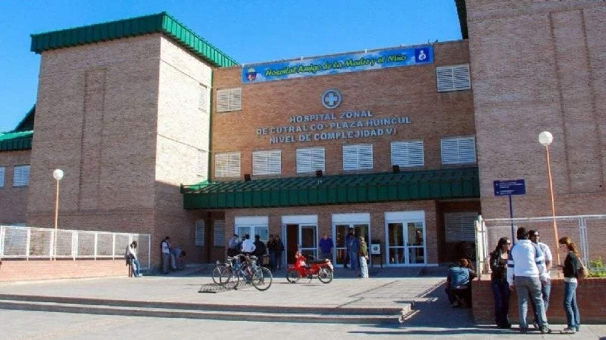 Hospital de Cutral Co. Fuente: (Neuquén Informa)