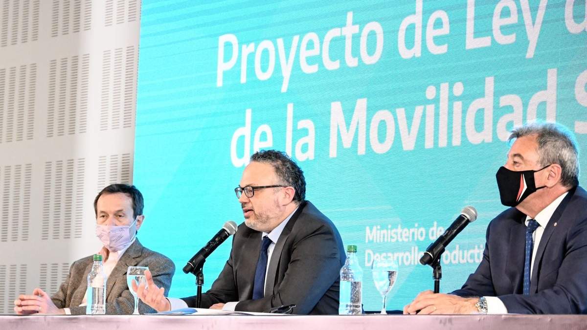 La Ley de Promoción de la Movilidad Sustentable se presentó en Zárate. Fuente: (Twitter)