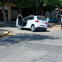 La trampa vial que se "comieron" los autos en Las Heras
