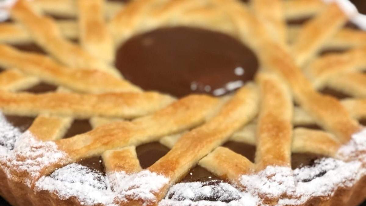 Torta de coco y dulce de leche. Fuente: (X)