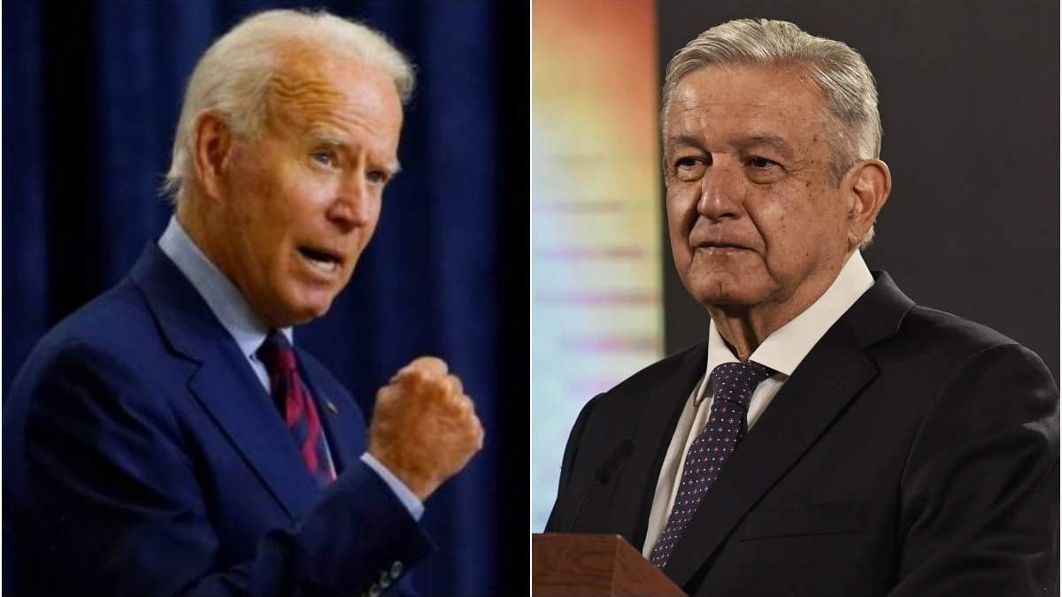 Joe Biden y Andrés Manuel López Obrador