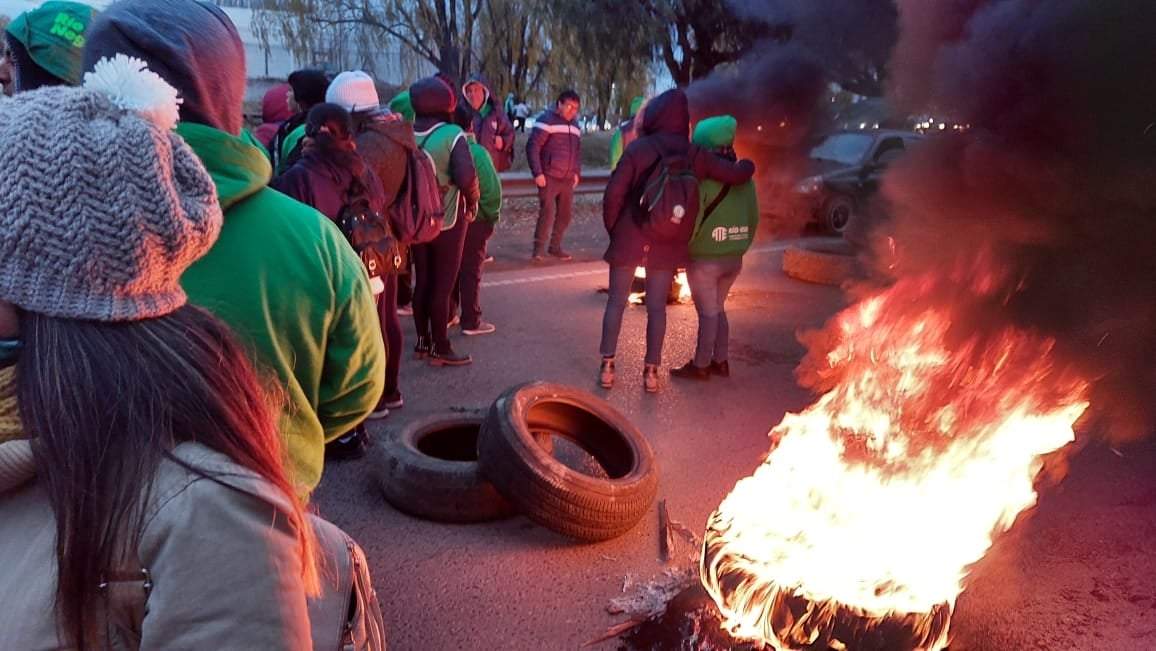 El sindicato lanzó la campaña "Ningún estatal pobre ni discriminado en Río Negro". Fuente: (Prensa ATE).