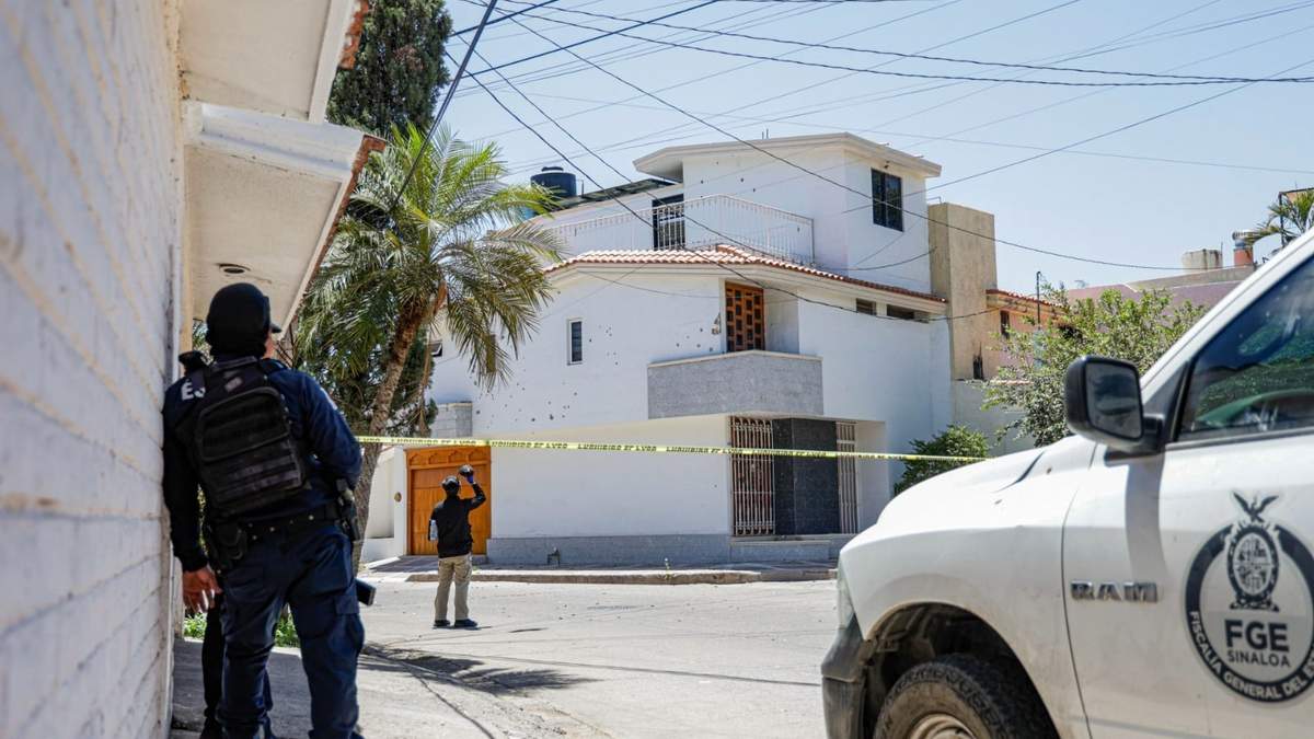 Sujetos armados dispararon en repetidas ocasiones contra una residencia de Rubén Rocha Moya el pasado 9 de mayo