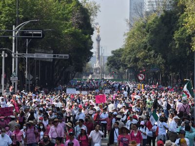 Se tienen previstas 19 marchas y 23 plantones para este jueves 27 en la CDMX
