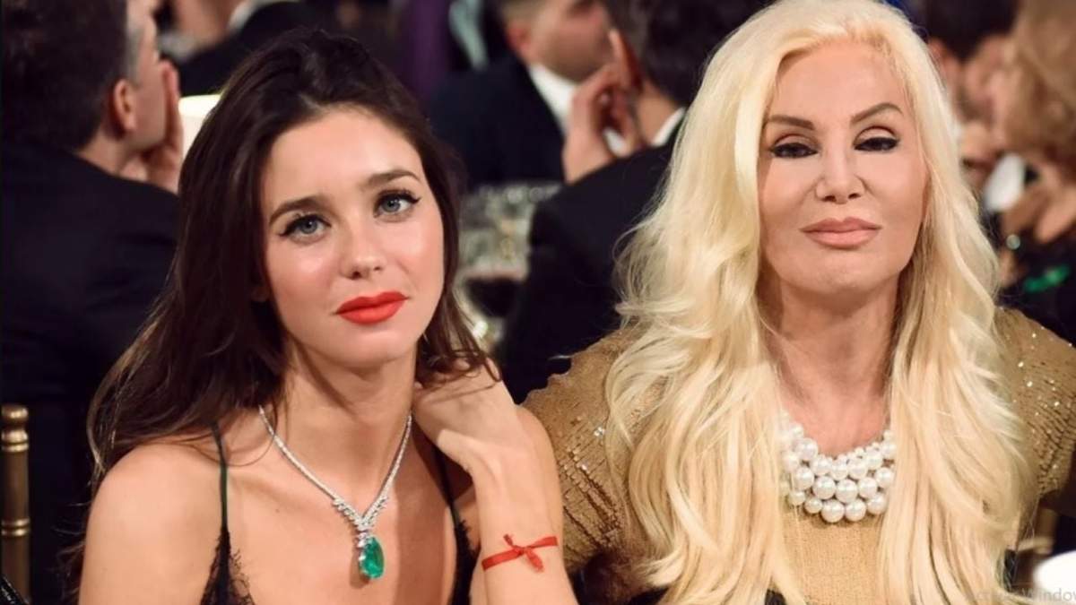 Lucia Celasco y Susana Giménez. Fuente: (Twitter)