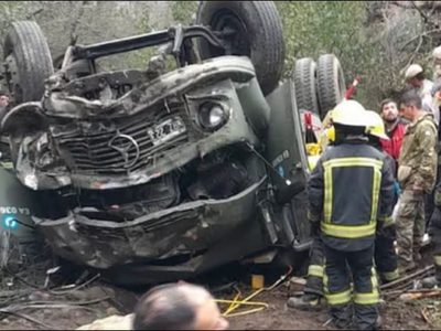 La Justicia Federal investigará el vuelco del camión del ejército en San Martín de los Andes