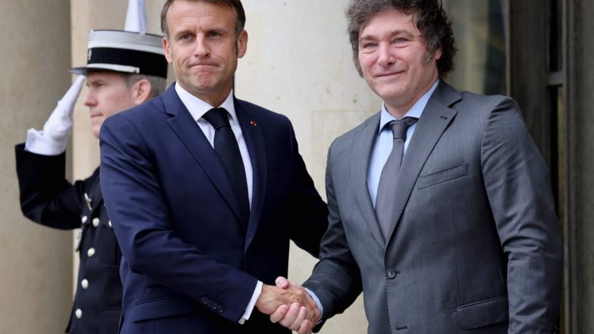 Macron se reunirá con Javier Milei durante su paso por Argentina. Fuente: (X)