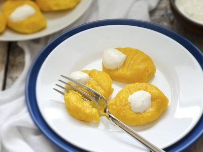 Ñoquis de boniato rellenos: con 3 ingredientes, la receta original y rica de un clásico imperdible