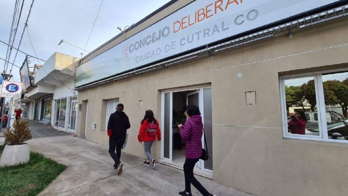 El Concejo Deliberante de Cutral Co tratará la iniciativa. Fuente: (Cutral Co al Instante)