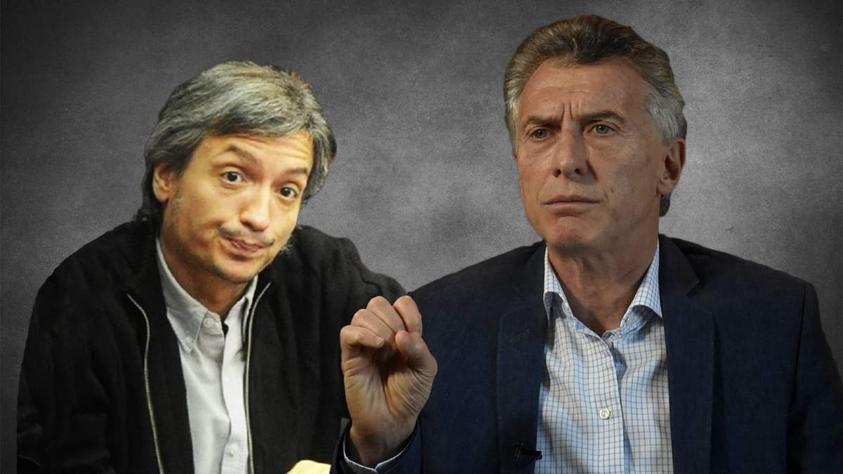 Máximo Kirchner y Mauricio Macri. Fuente: (Minuto Neuquén)