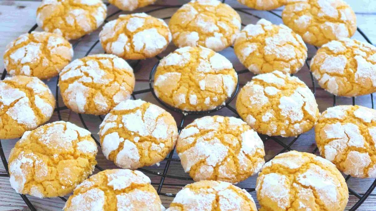Galletas de limón. Fuente: (Instagram)