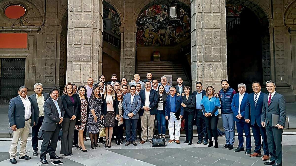 Funcionarios de la Secretaría del Bienestar