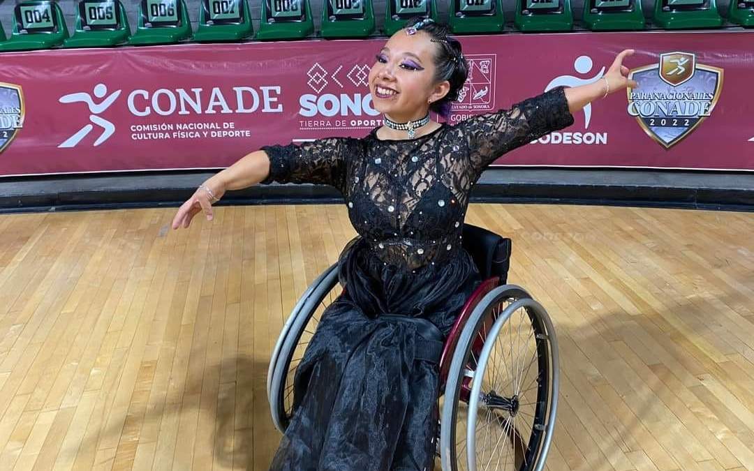 La deportista