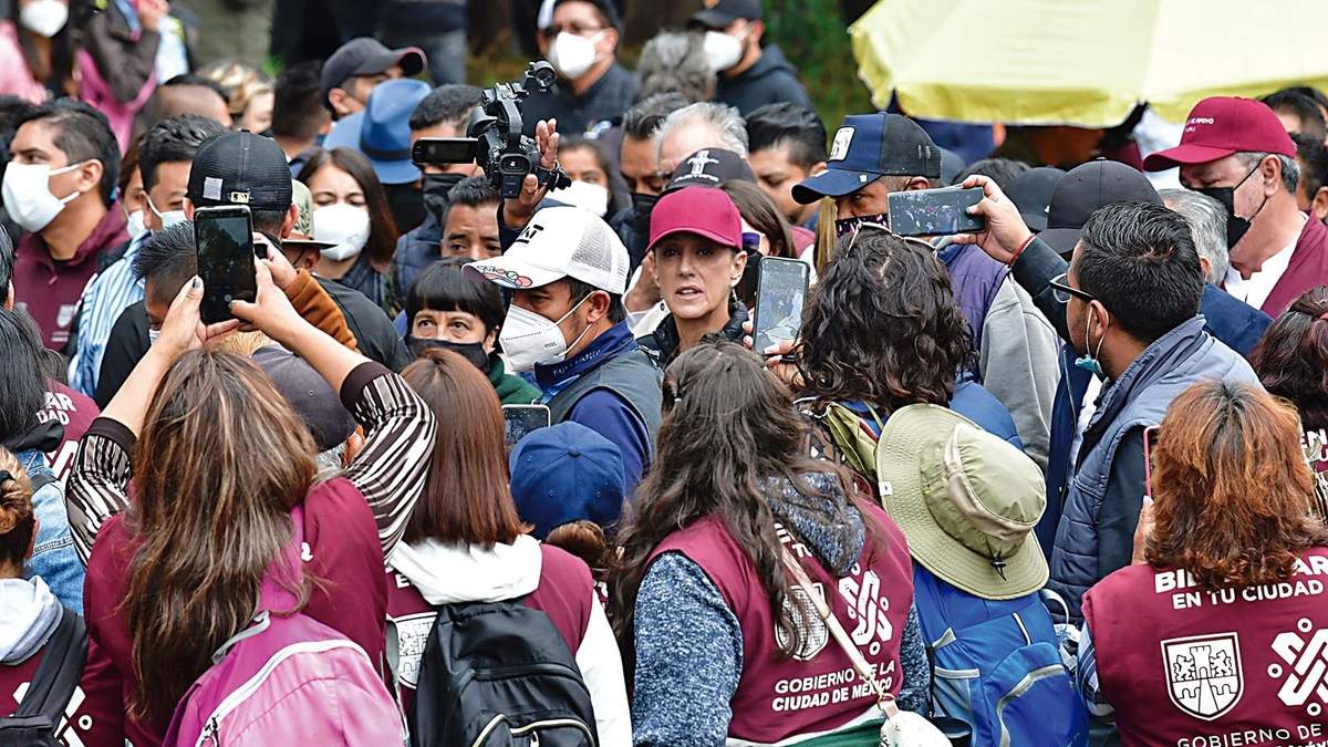 La jefa de gobierno, Claudia Sheinbaum