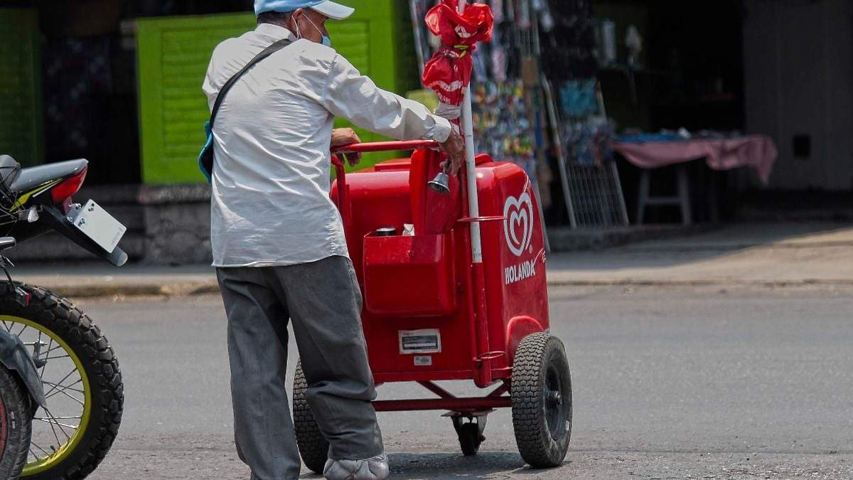 Un adulto mayor en Chilpancingo