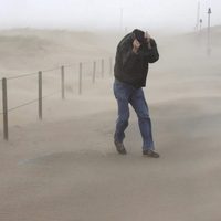 El SMN emitió un alerta por fuertes vientos en Chubut