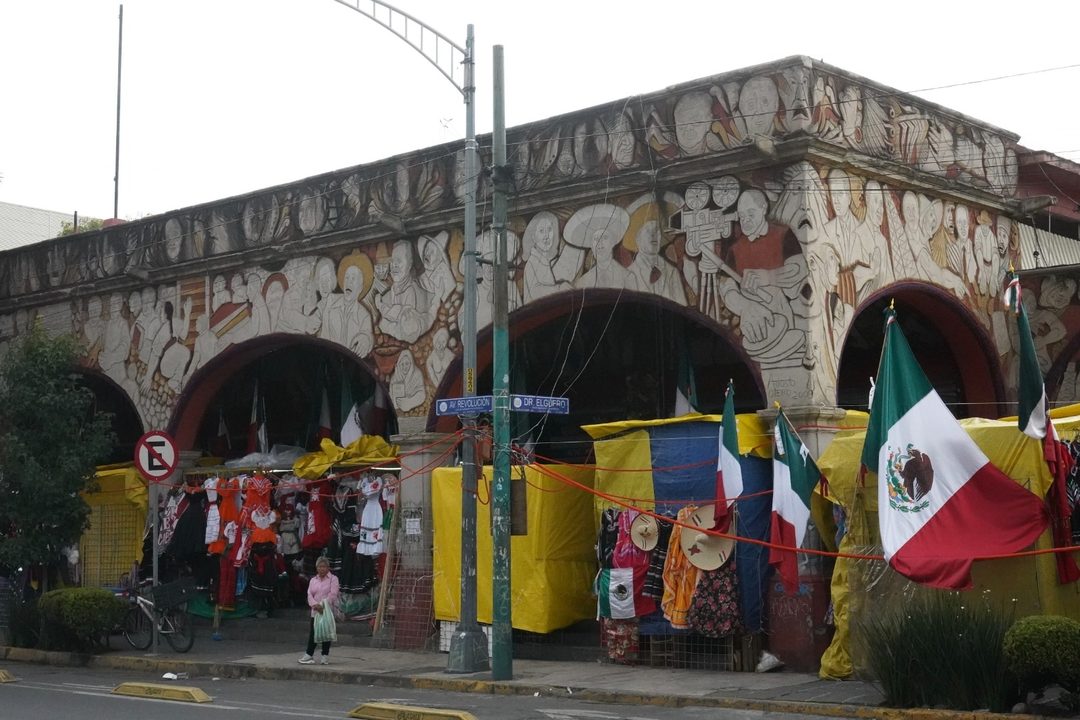 Mercado San Ángel. Sin mantenimiento. Foto Eduardo Miranda