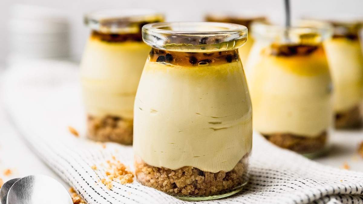 Mousse de maracuyá. Fuente: (Instagram)