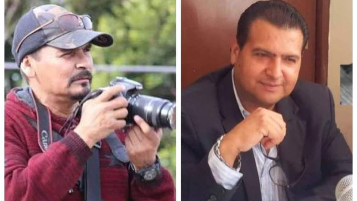 Los periodistas Alfonso Margarito Martínez Esquivel y José Luis Gamboa Arenas