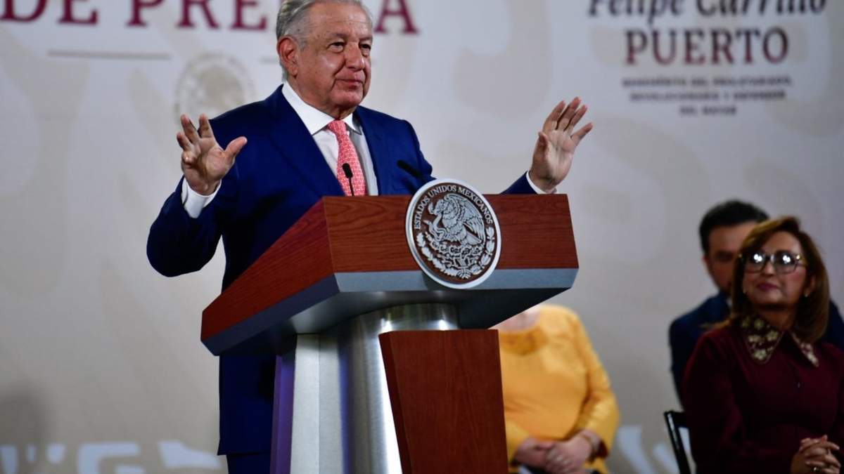 El presidente Andrés Manuel López Obrador