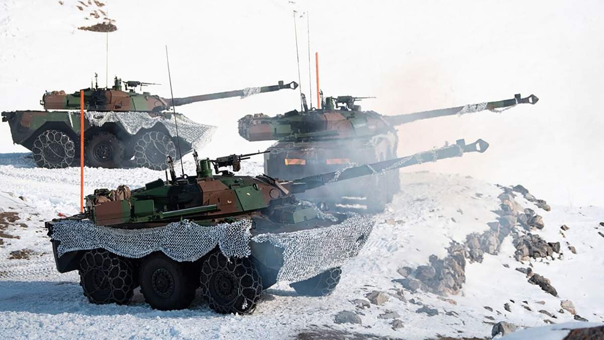 Tanques de guerra AMX-10 RC