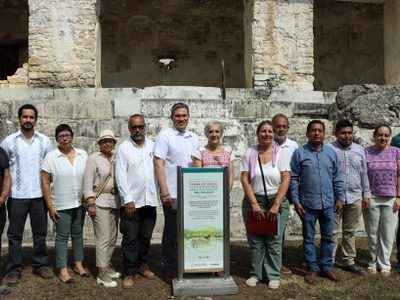 Concluye proyecto binacional para preservar edificaciones mayas en Palenque