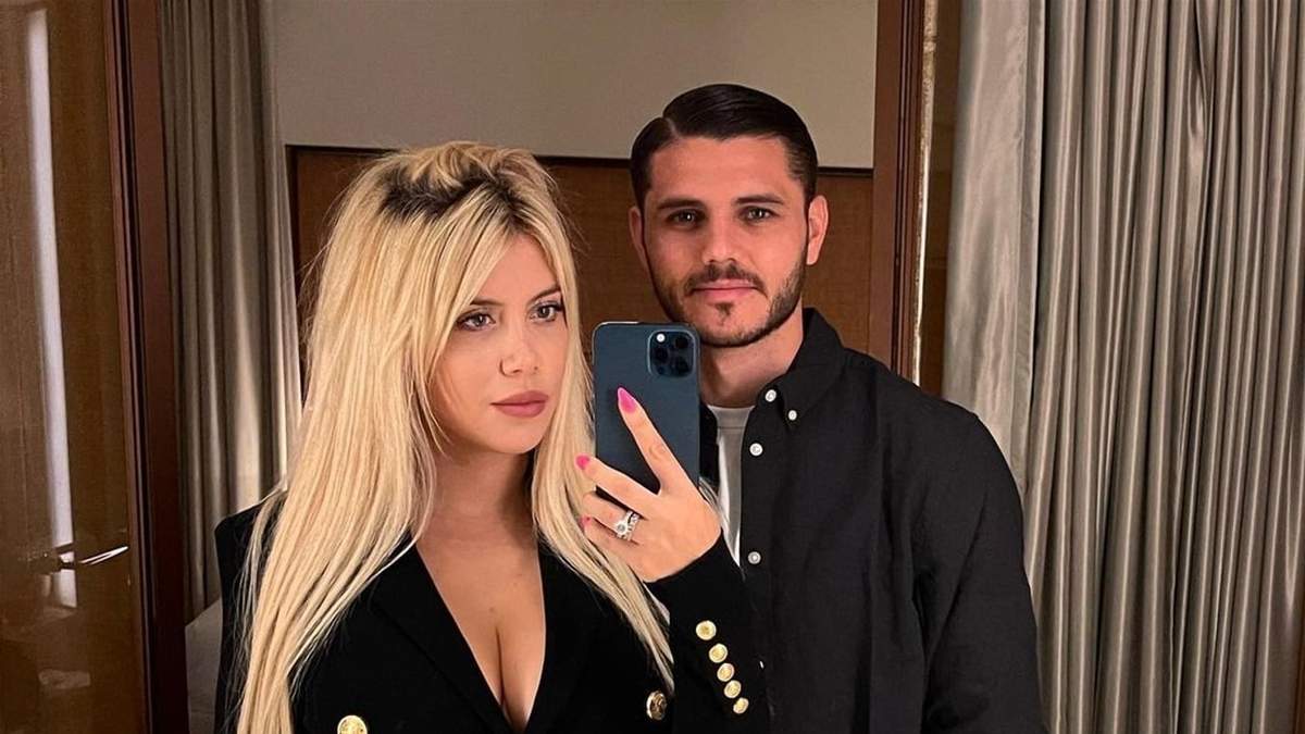 Wanda Nara y Mauro Icardi. Fuente: (Instagram)