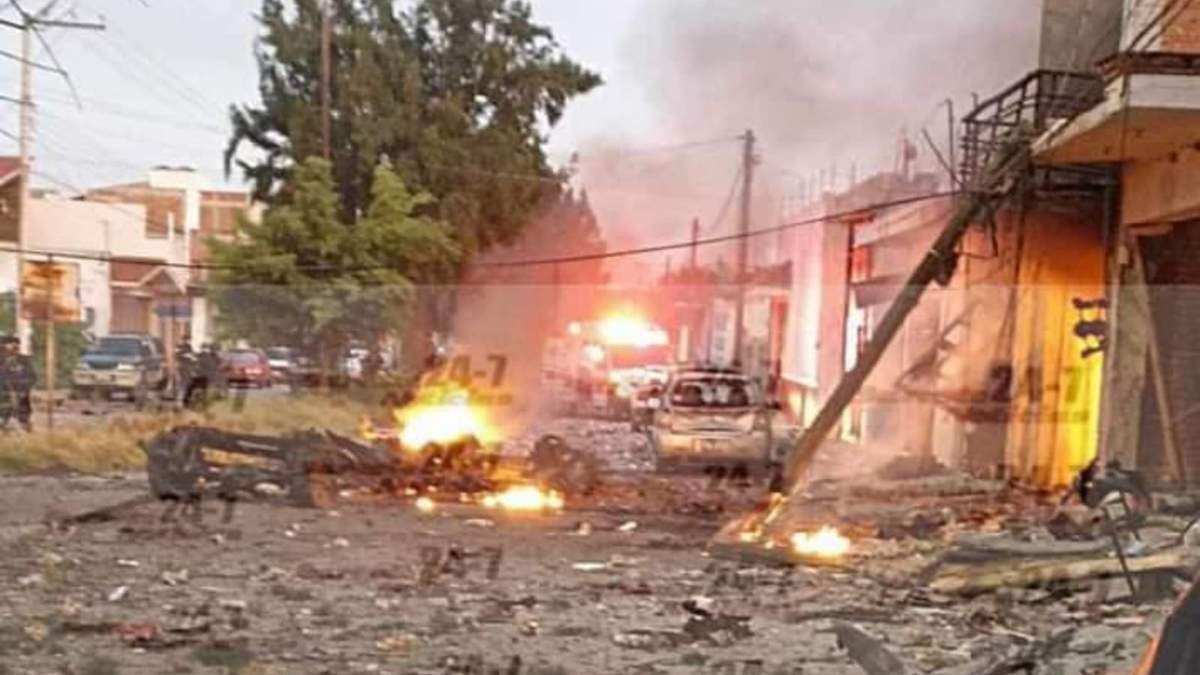 Explosión en Acámbaro, Guanajuato