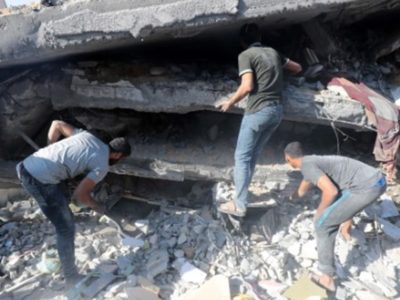 Aumentan a más de 4 mil 100 los muertos y 13 mil los heridos por los bombardeos israelíes en Gaza