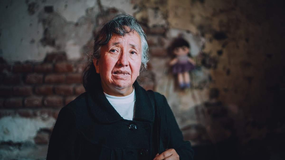 Lupita. Enfrentar prisión por negarse a dejar su hogar