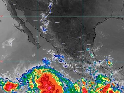 "Adrián" evolucionará de tormenta ciclónica a huracán categoría 1