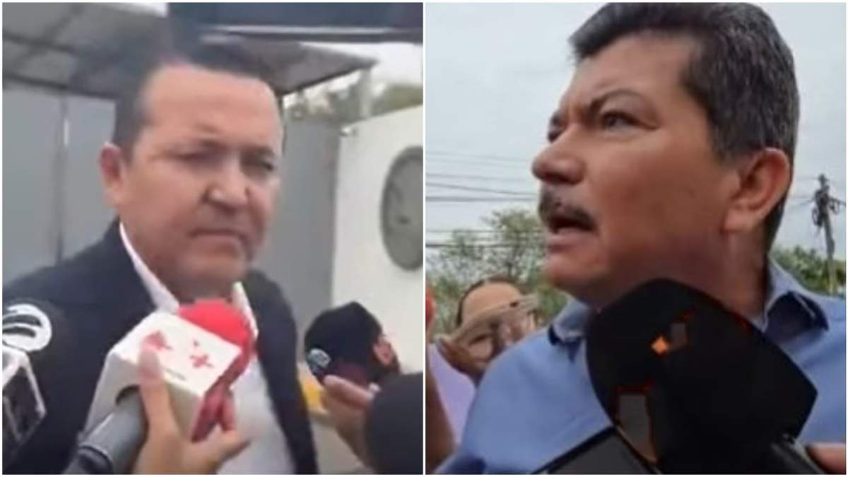 El exvicefiscal de Sinaloa, Dámaso Castro, y el exdirector de la Policía de Investigación de ese estado, Marco Antonio Almanza Avilés, acuden a declarar ante la FGR, el martes 26 de mayo de 2026