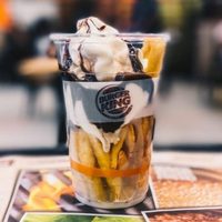 En Singapur, Burger King ofrece papas fritas con helado