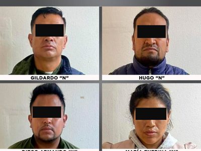 Banda de policías dedicada al secuestro exprés y la extorsión fue desarticulada en Toluca