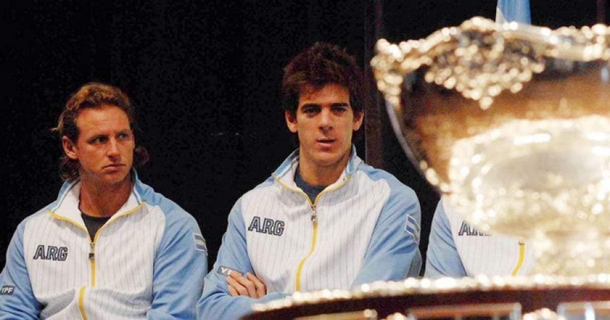 David Nalbandian y Juan Martín Del Potro. Fuente: (X)