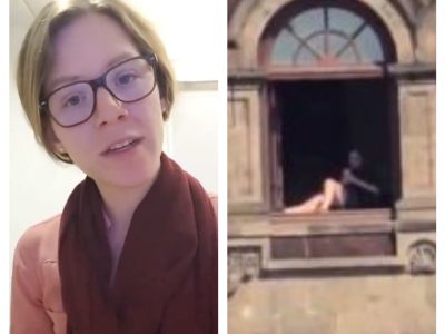 Renuncia a Hacienda, Florencia Franco tras ser captada tomando el sol en ventana de Palacio Nacional