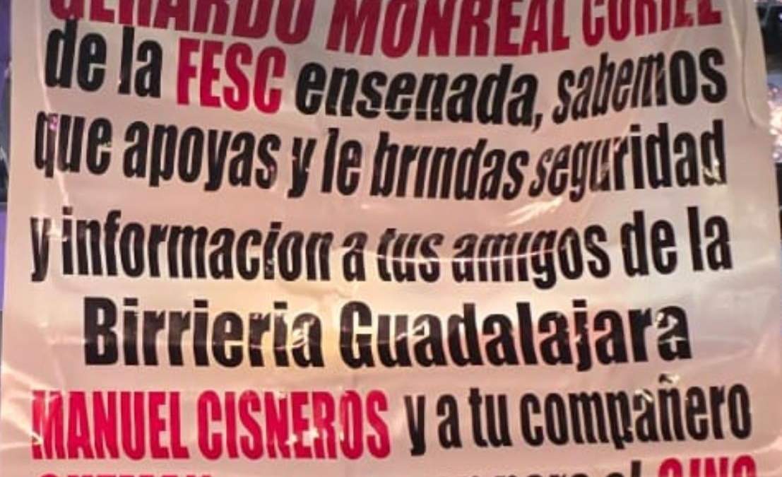 En menos de 24 horas, dejan 4 narcomantas en Ensenada, BC; mencionan a Manuel Cisneros