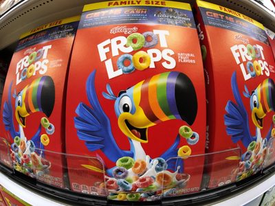 Manifestantes exigen a Kellogg's que retire colorantes artificiales de Froot Loops y otros cereales