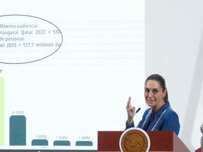 El Mundial de Futbol pondrá en alto el nombre de México, dice Sheinbaum