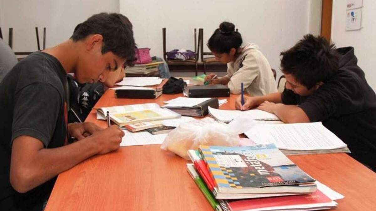 Evolución Plottier acompañará a los alumnos que necesiten clases de apoyo. Fuente: (Facebook)