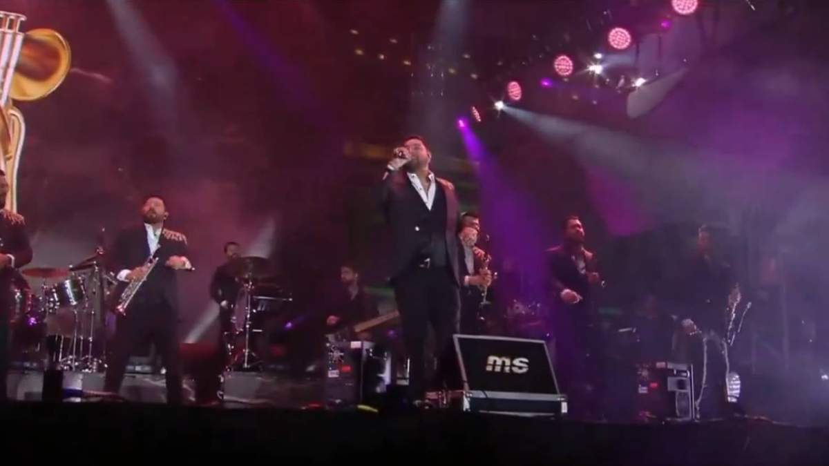 La Banda MS enel zócalo