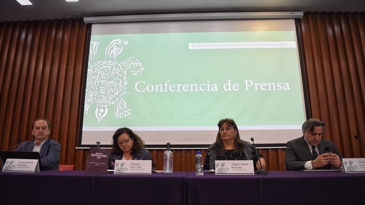 Conferencia del GIEI sobre el caso Ayotzinapa