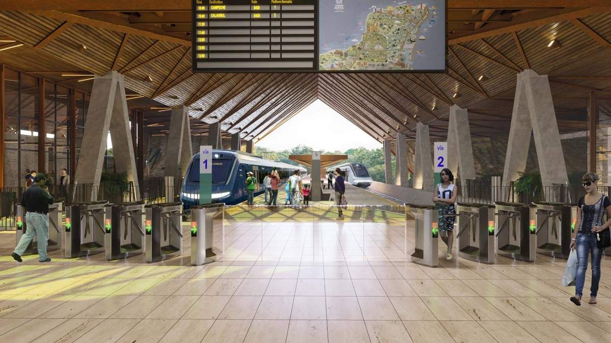 Proyecto de la Estación Palenque del Tren Maya