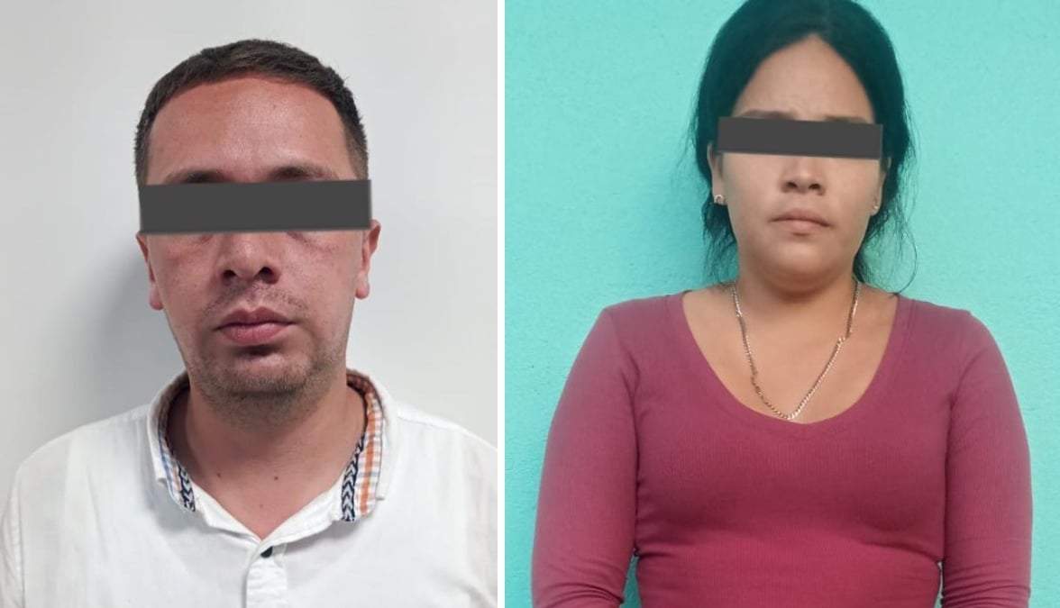 Dos de los presuntos ladrones detenidos en NL