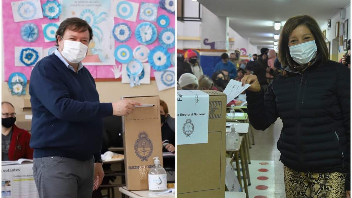 Votaron Arabela Carreras y Alberto Weretilneck. Fuente: (Minuto Neuquén)