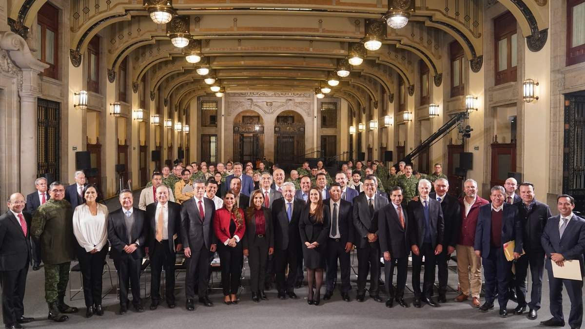 Reunión en Palacio Nacional