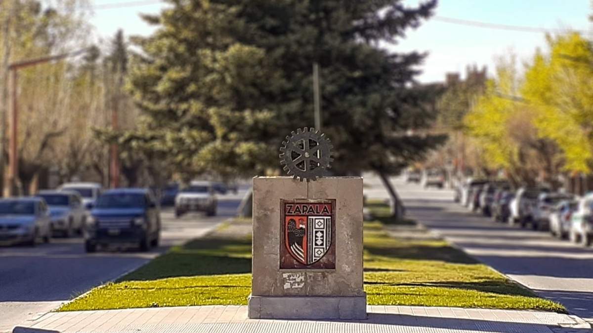 Zona centro de Zapala. Fuente: (Twitter)